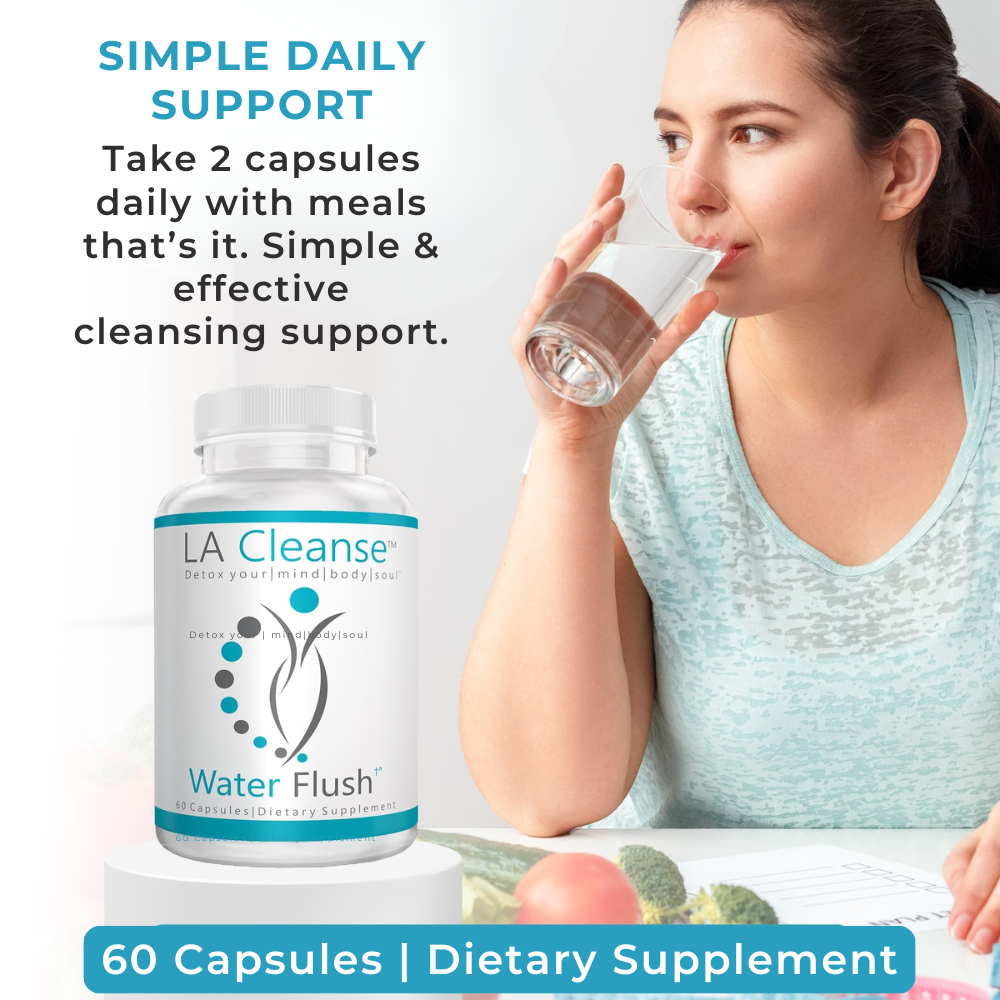 LA Cleanse Water Flush - Natural Herbal Diuretic Pill
