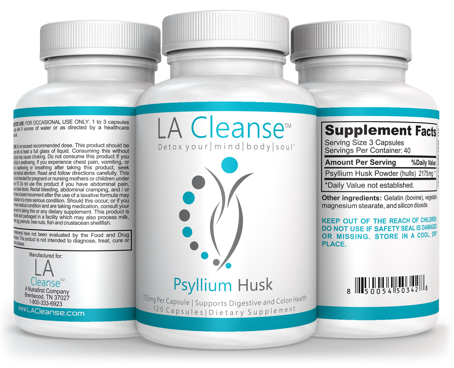 LA Cleanse Psyllium Husk