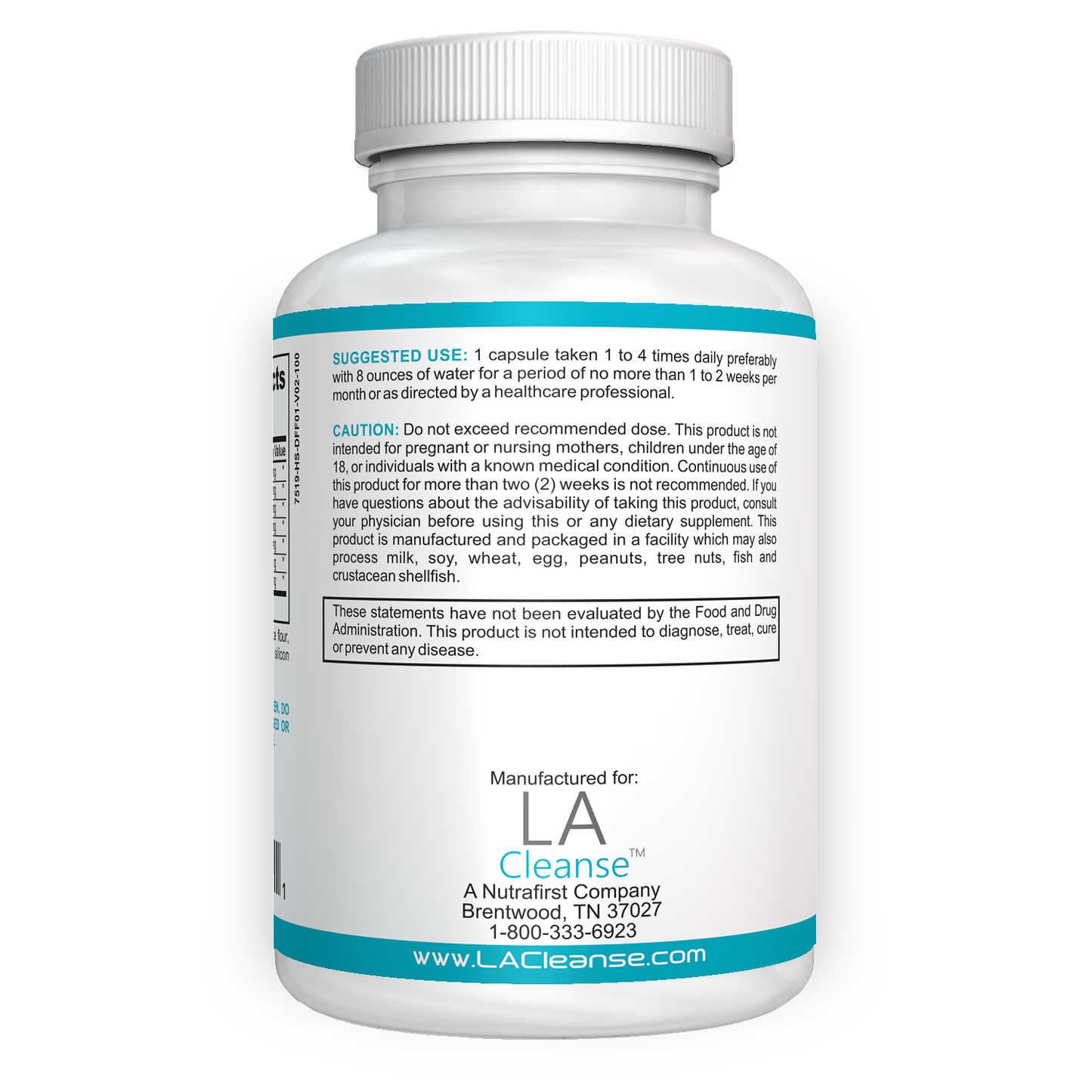 LA Cleanse Detoxifier Flush | Full Body Same Day Detox Cleanse for Liver, Kidney & Lymph Support