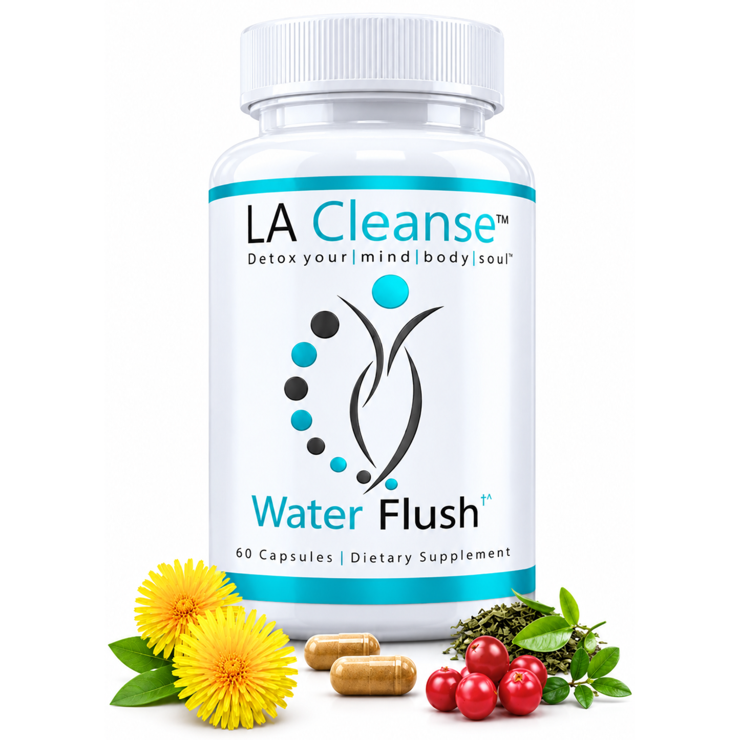 LA Cleanse Water Flush - Natural Herbal Diuretic Pill